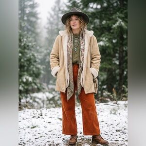 Y2K Suede Coat | Rustic Chic • Fall Capsule • Cozy Cabin | Medium